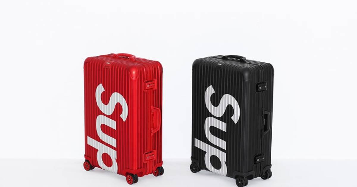 Supreme se asocia con Rimowa para una una colección de equipaje