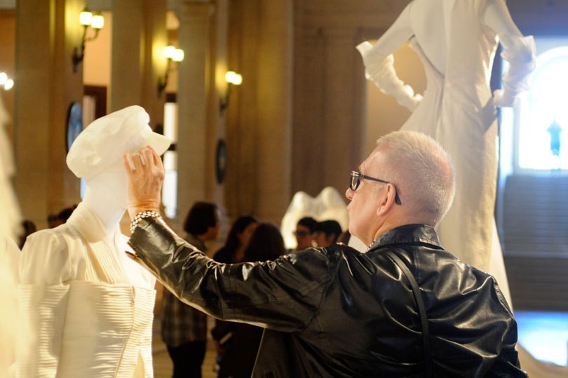 Gaultier presentó en Argentina su primera exposición en América del Sur Gaultier presentó en Argentina su primera exposición en América del Sur