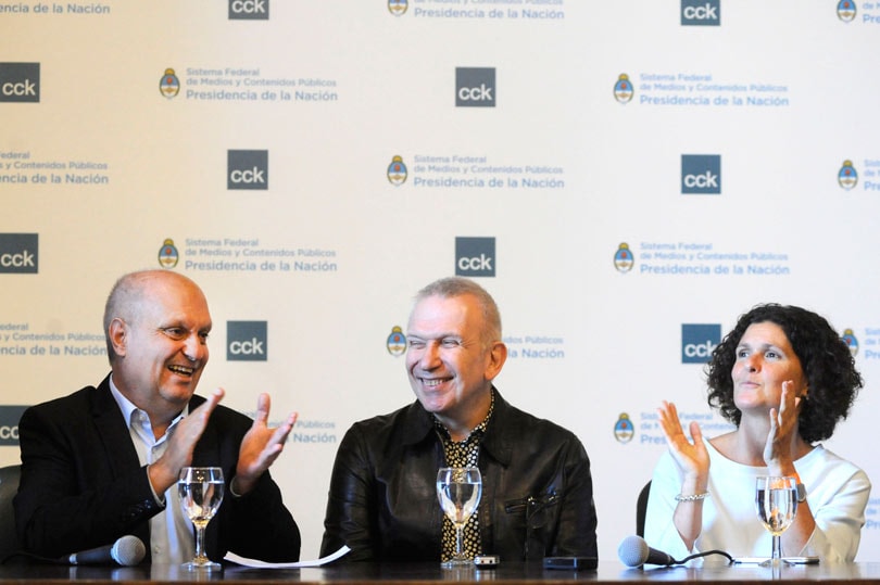 Gaultier presentó en Argentina su primera exposición en América del Sur Gaultier presentó en Argentina su primera exposición en América del Sur