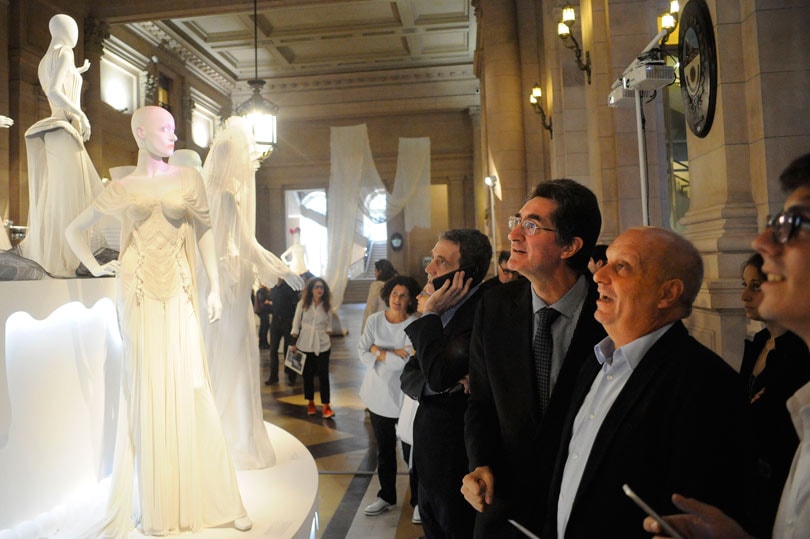 Gaultier presentó en Argentina su primera exposición en América del Sur Gaultier presentó en Argentina su primera exposición en América del Sur