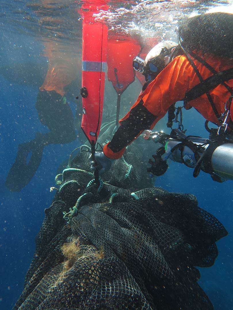 La iniciativa Healthy Seas convertirá redes de pesca en textiles sostenibles La iniciativa Healthy Seas convertirá redes de pesca en textiles sostenibles
