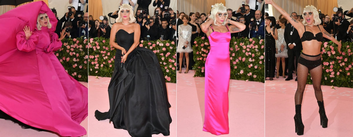 Lady Gaga se roba el show en la gala del Met en Nueva York Lady Gaga se roba el show en la gala del Met en Nueva York