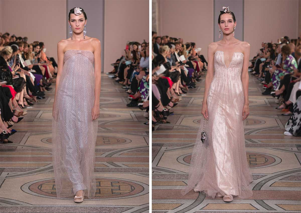 Armani reinterpreta el estilo “folk” durante la Semana de la Alta Costura de París Armani reinterpreta el estilo “folk” durante la Semana de la Alta Costura de París