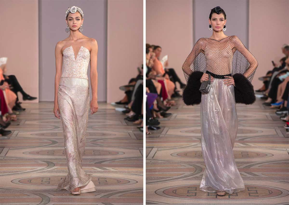 Armani reinterpreta el estilo “folk” durante la Semana de la Alta Costura de París Armani reinterpreta el estilo “folk” durante la Semana de la Alta Costura de París
