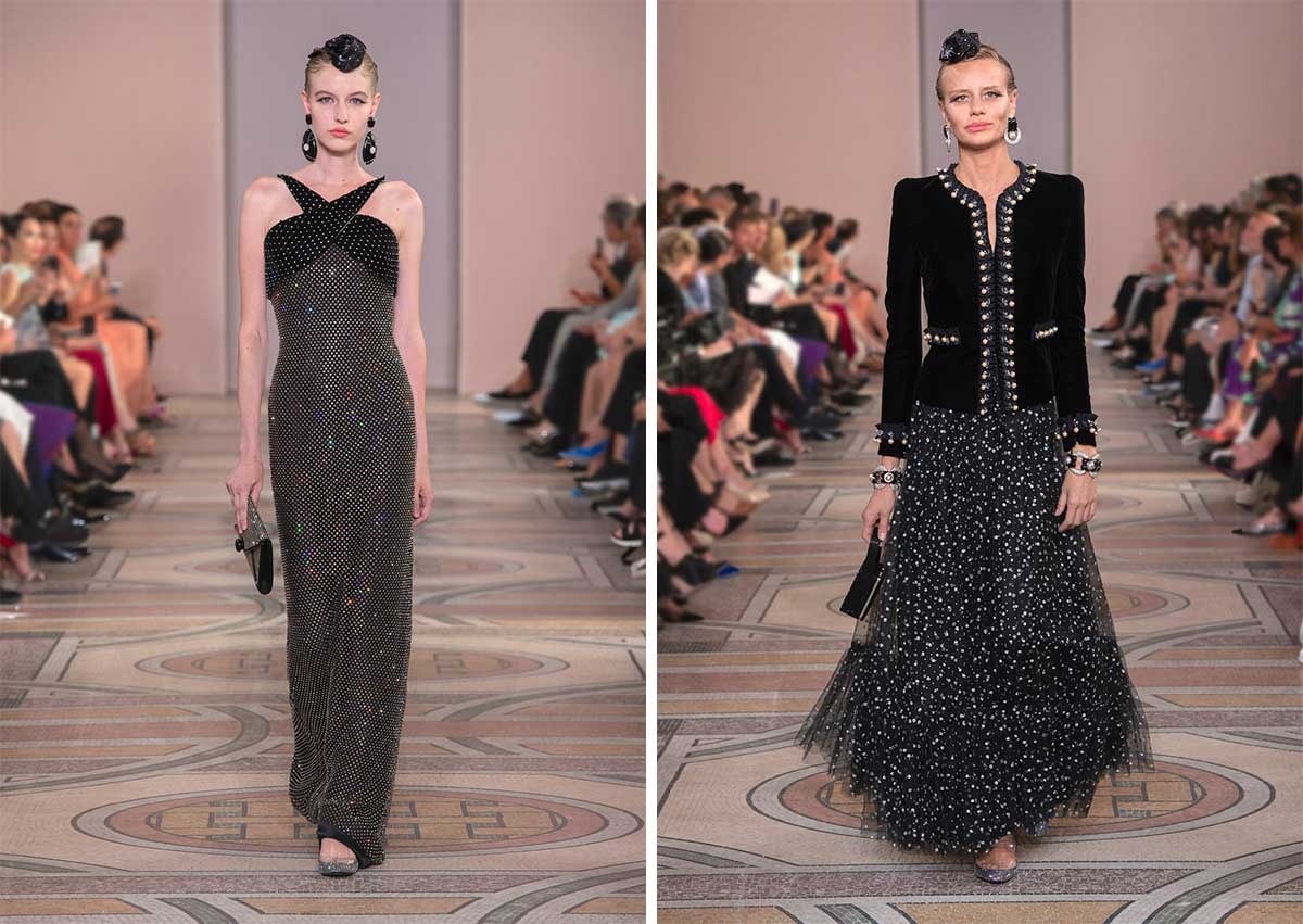 Armani reinterpreta el estilo “folk” durante la Semana de la Alta Costura de París Armani reinterpreta el estilo “folk” durante la Semana de la Alta Costura de París