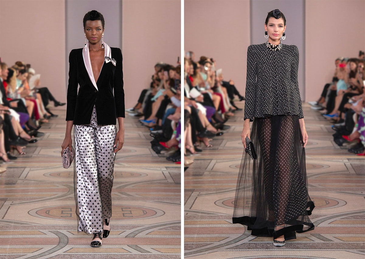 Armani reinterpreta el estilo “folk” durante la Semana de la Alta Costura de París Armani reinterpreta el estilo “folk” durante la Semana de la Alta Costura de París
