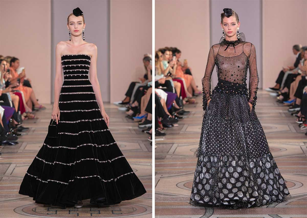 Armani reinterpreta el estilo “folk” durante la Semana de la Alta Costura de París Armani reinterpreta el estilo “folk” durante la Semana de la Alta Costura de París