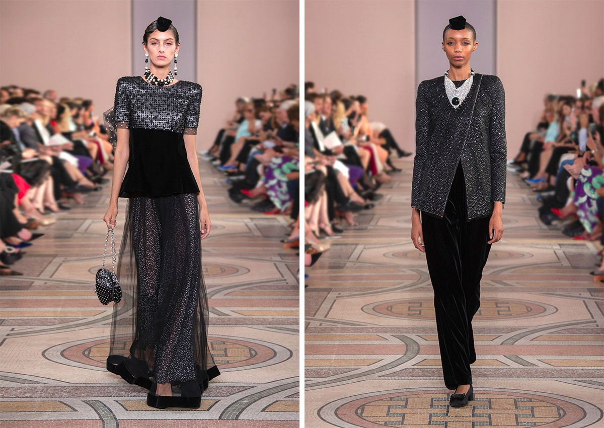 Armani reinterpreta el estilo “folk” durante la Semana de la Alta Costura de París Armani reinterpreta el estilo “folk” durante la Semana de la Alta Costura de París