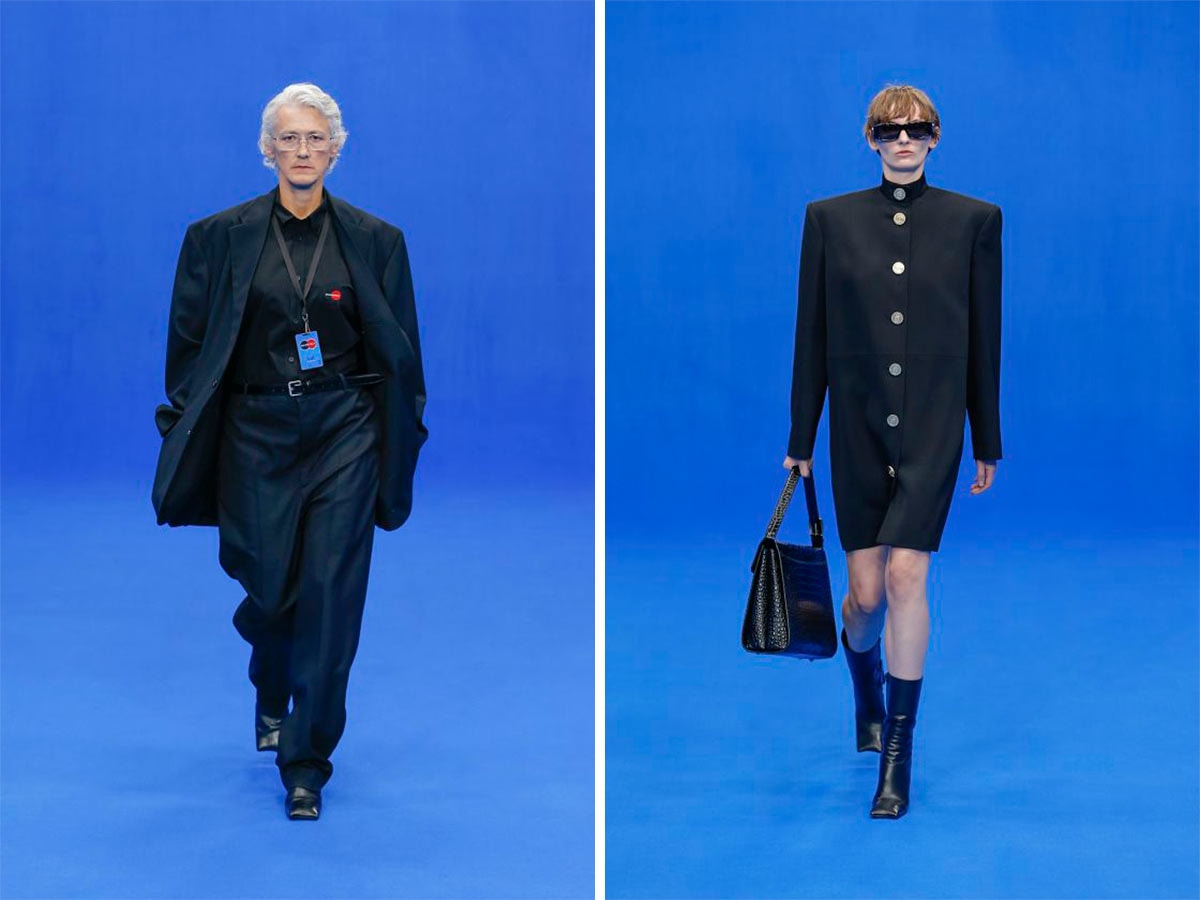 Balenciaga atenta contra Europa en su desfile de París Balenciaga atenta contra Europa en su desfile de París