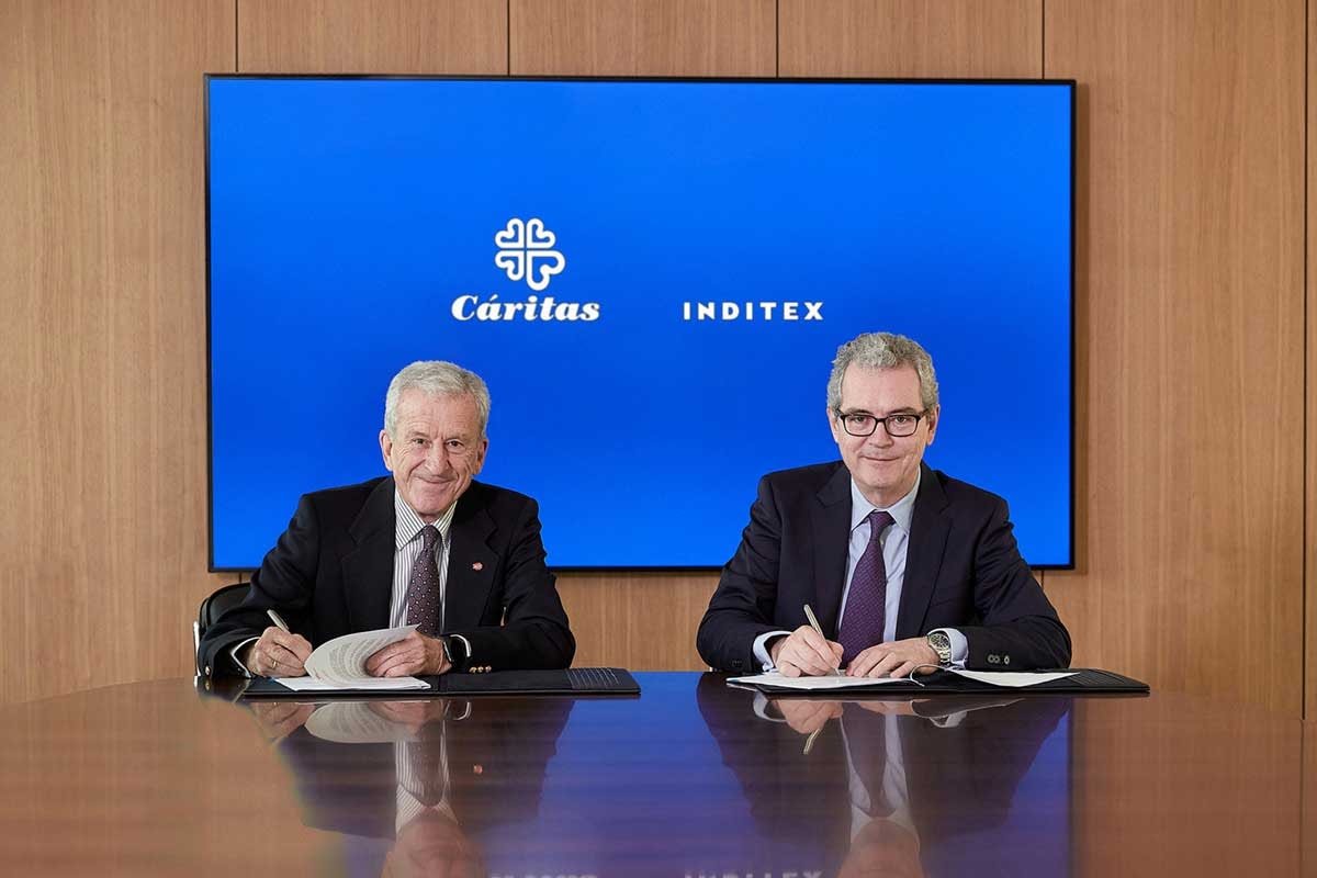 Inditex y Cáritas: un acuerdo a favor de la inclusión y la circularidad Inditex y Cáritas: un acuerdo a favor de la inclusión y la circularidad