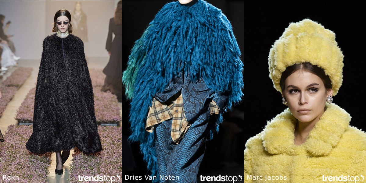 Tendencias de materiales vistas en las pasarelas para la temporada AW20 / 21 Tendencias de materiales vistas en las pasarelas para la temporada AW20 / 21