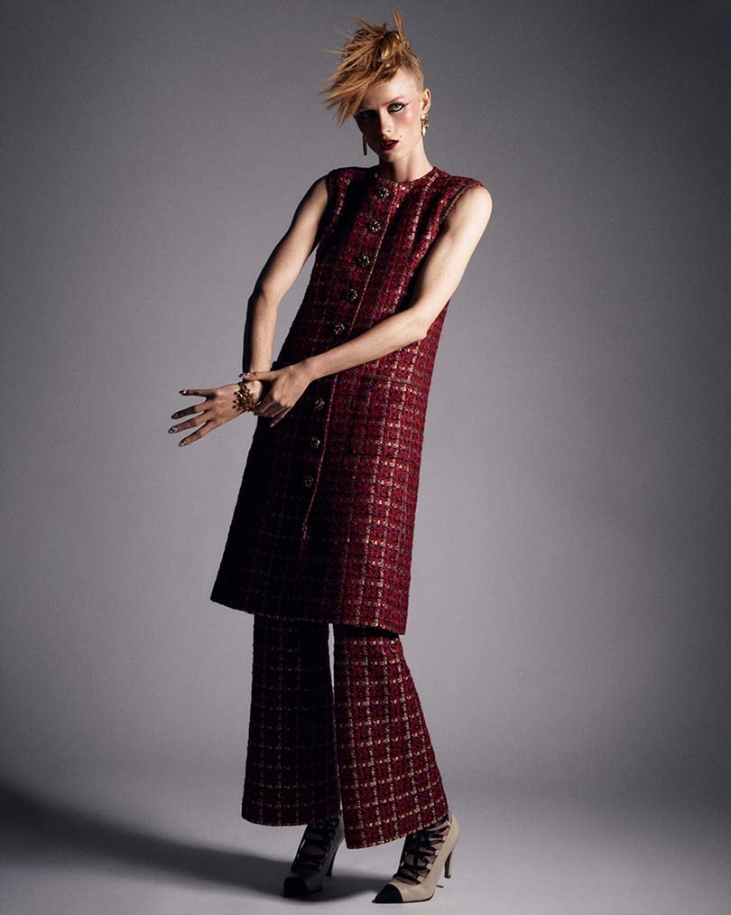 Chanel presenta su colección de Alta Costura con Karl Lagerfeld como leitmotiv Chanel presenta su colección de Alta Costura con Karl Lagerfeld como leitmotiv