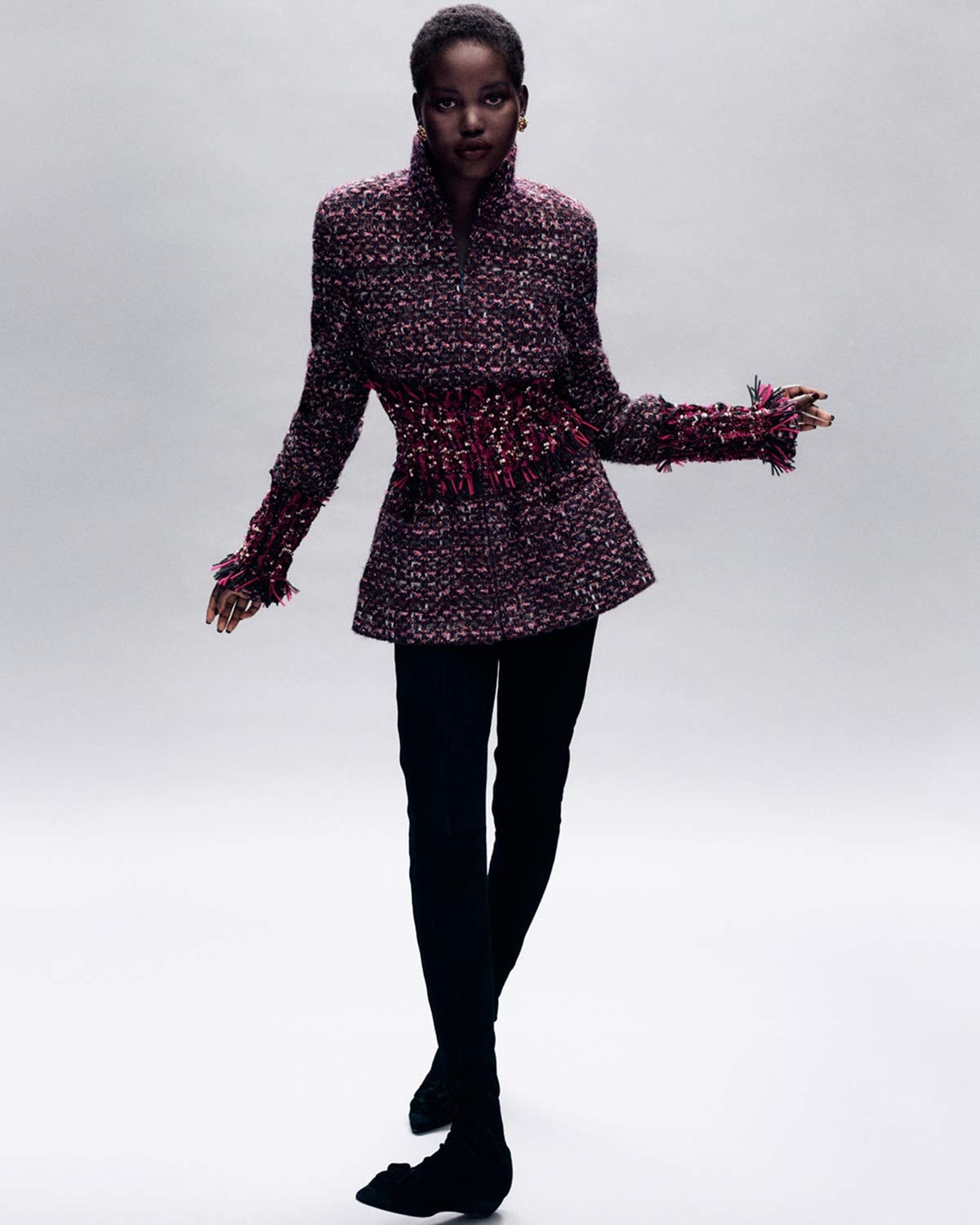 Chanel presenta su colección de Alta Costura con Karl Lagerfeld como leitmotiv Chanel presenta su colección de Alta Costura con Karl Lagerfeld como leitmotiv