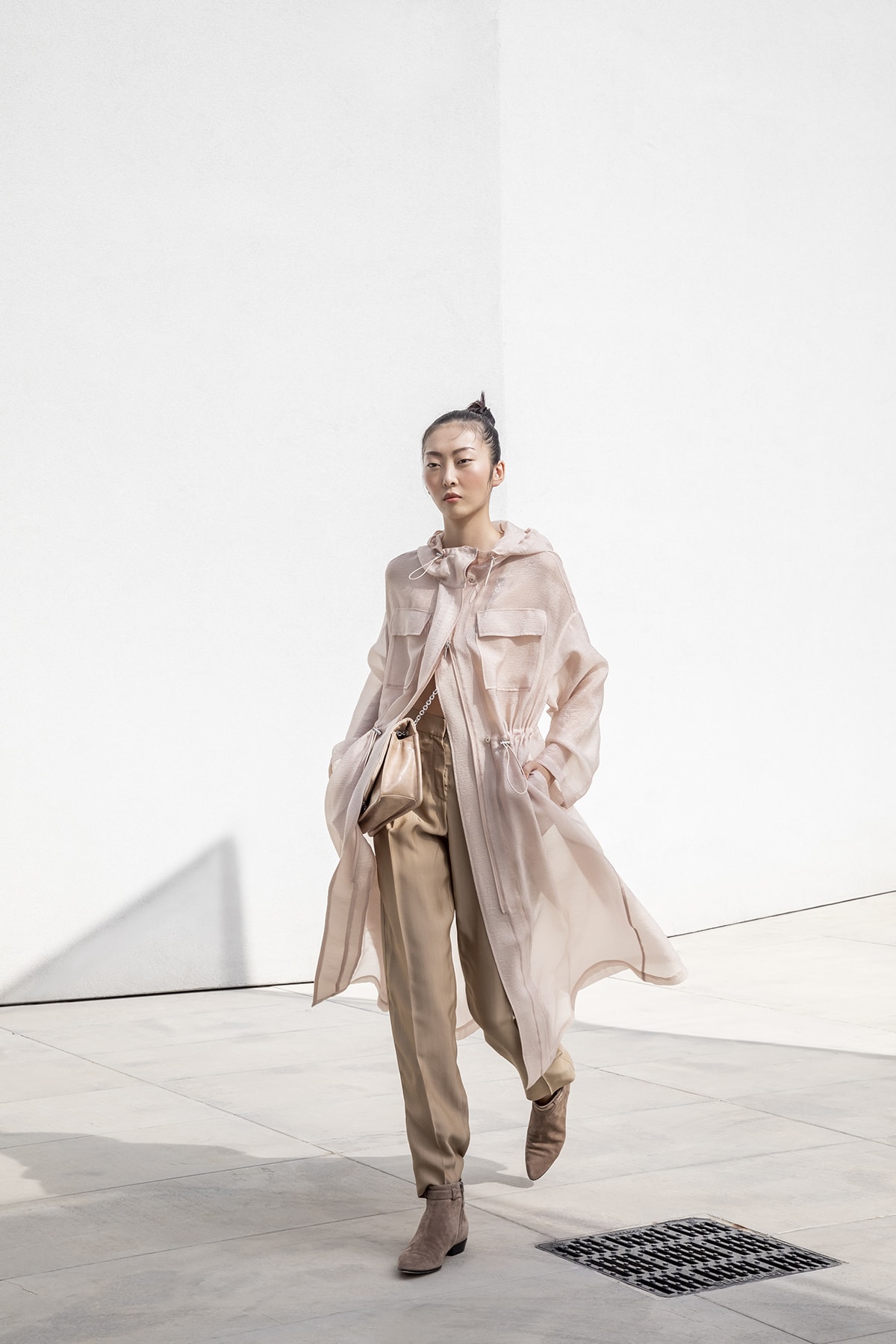 Etérea pureza de Armani en la Semana de la Moda de Milán Etérea pureza de Armani en la Semana de la Moda de Milán